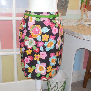 Cotton floral skirt